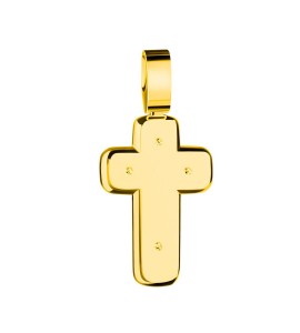 Крест из желтого золота 03377-05